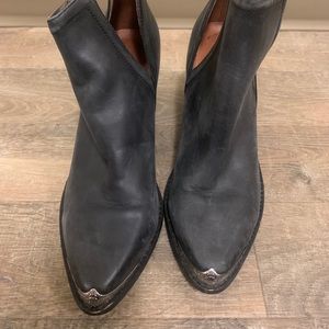 Jeffrey Campbell Crowley cutout boot black leather